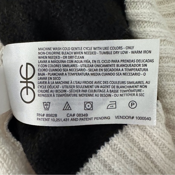 Circus NY by Sam Edelman Slouchy Pullover Sweater Multi Color Medium - Picture 9 of 12